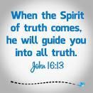 2) They CONTINUALLY rely on the guidance of the Holy Spirit in their lives,
