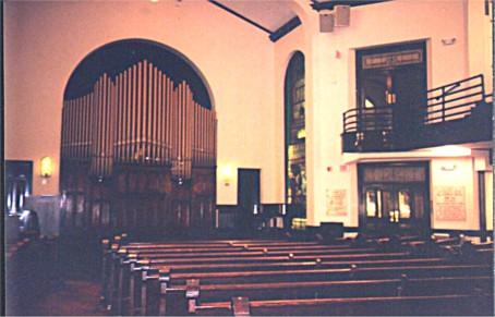 Avenue Tabernacle was, for a building that would make a bold statement within center city Charlotte. The East Avenue Tabernacle A. R. P.