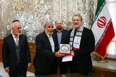 10 Right: The Hamas delegation meets with Ali Larijani (IRNA in Arabic, December 22, 2018).