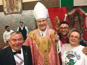 There are so many people who say that being involved with the Hispanic Ministry has changed their lives, as well as their way of thinking and acting, says Yonis Adalberto Martínez, who coordinates