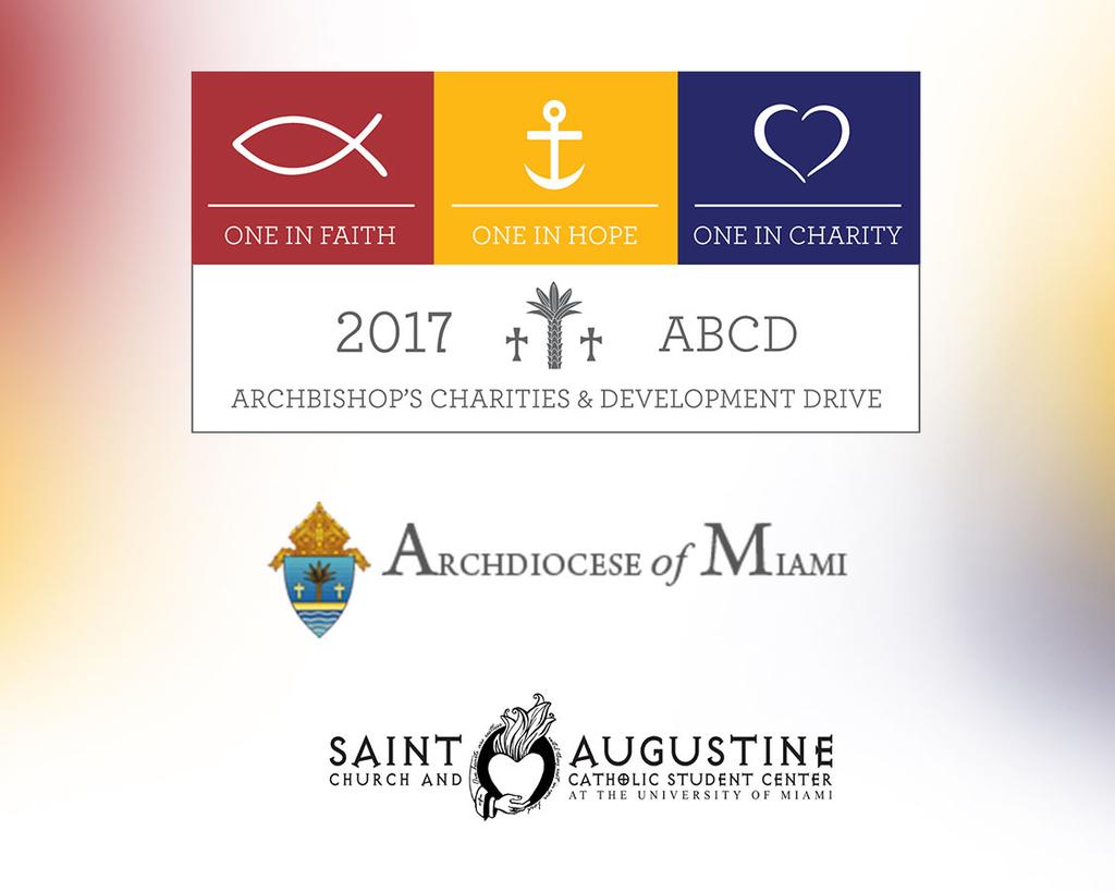 Together, We Change Lives Thank you so much for your generosity for the 2017 Archbishop's Charities and Development Drive. (ABCD).