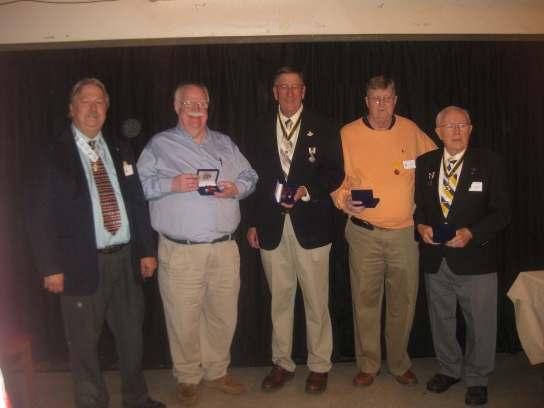 Page 3 Distinguished Service Medal for their distinguished service to our Chapter over multiple years: Robert Bohannan, David Swanson, William Orr, Earl Atwood, and H. Robert Young.