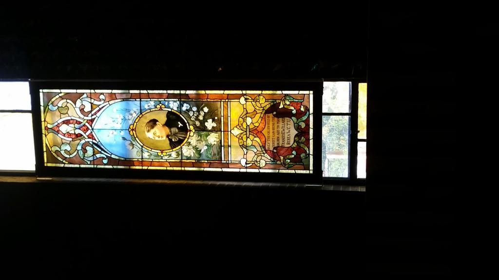 Frances Willard Memorial Window Frances Willard Memorial Window in The Chapel was given by the Berea Women s Christian Temperance Union to the new Methodist Church at the corner of Spring and