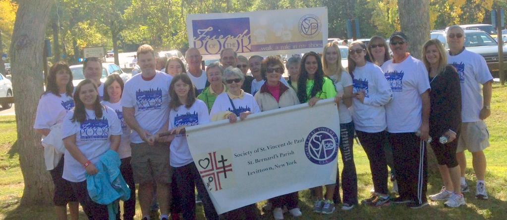 Parish social ministry Sr. Christine Sammons, O.P., 731-6074 St. Vincent de Paul: Our Walk for the Poor was attended by about 25 members of our conference the Charitable KIDZ!