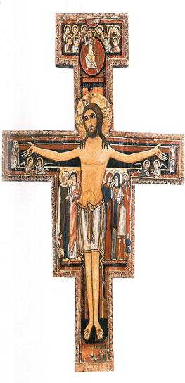 SR. SUSAN S THOUGHTS 3 RENEW MY CHURCH This is the image of the San Damiano Cross from which St.