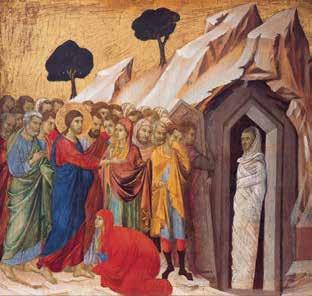 The Raising of Lazarus, Duccio C.