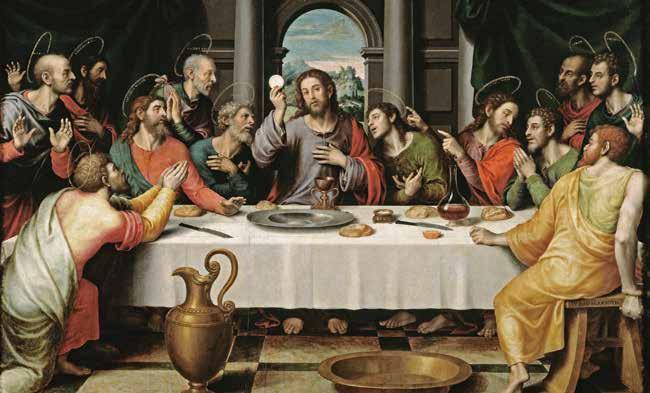 The Last Supper, Juan de Juanes A.
