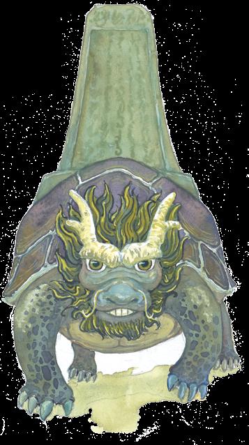 The All-powerful Brother: Bi Xi Bi Xi looks like a huge tortoise with a dragon s head.