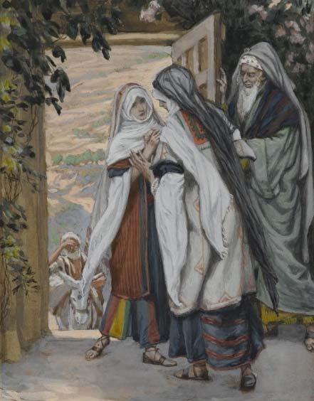 The Visitation Second Mystery: The Visitation During those days Mary set out and traveled to the hill country in haste to a town of Judah, where she entered the house of Zechariah and greeted
