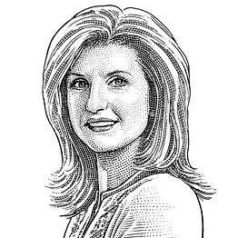 Arianna Huffington Arianna Huffington "Learning to trust my intuition has been a lifelong journey.