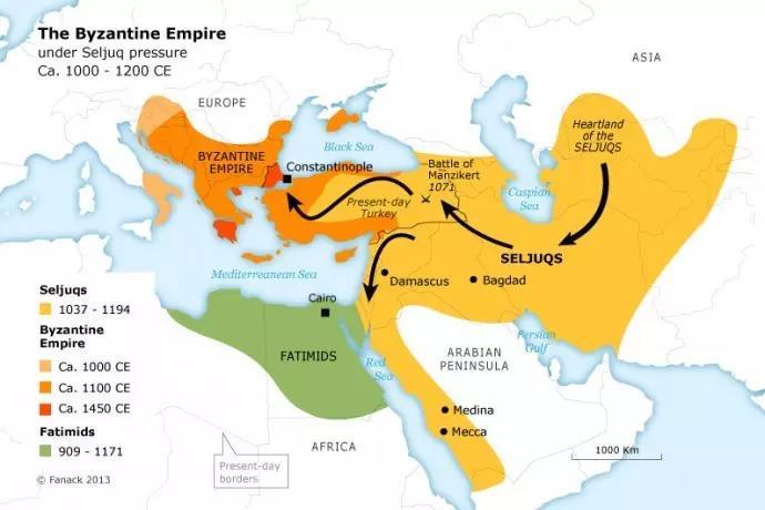 CONTEXT World Powers in 1095 CE: Seljuks and Fatimids