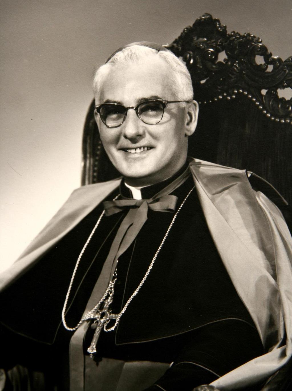 + BISHOP ALDEN JOHN BELL Priest of the Archdiocese of Los Angeles 1932-1956 Auxiliary Bishop of