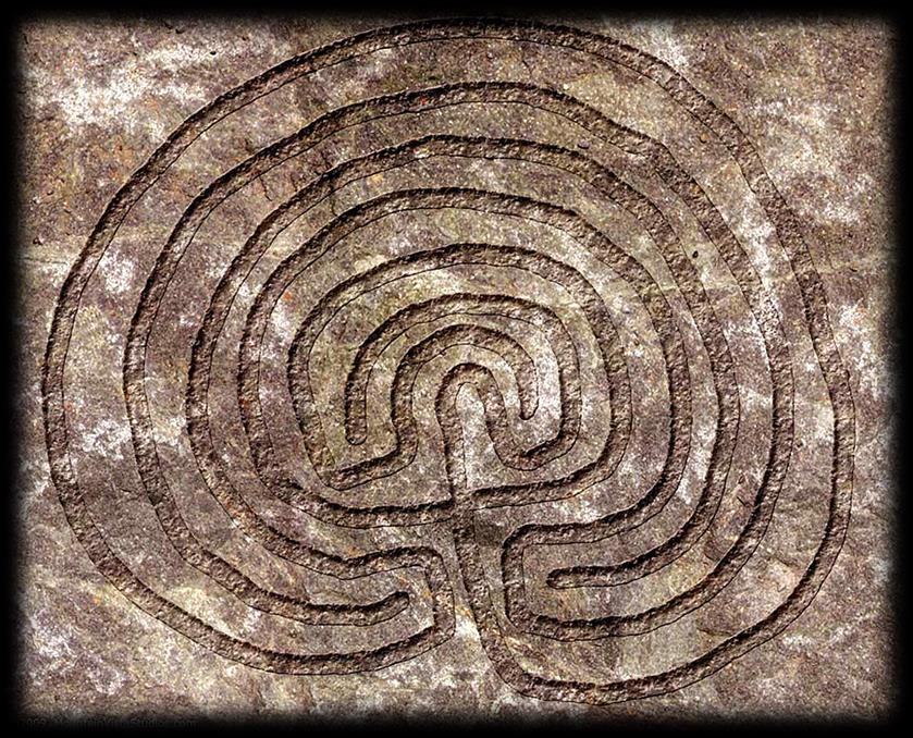 Here is a series of pictures The Labyrinth: Another Minoan Symbol of the Goddess