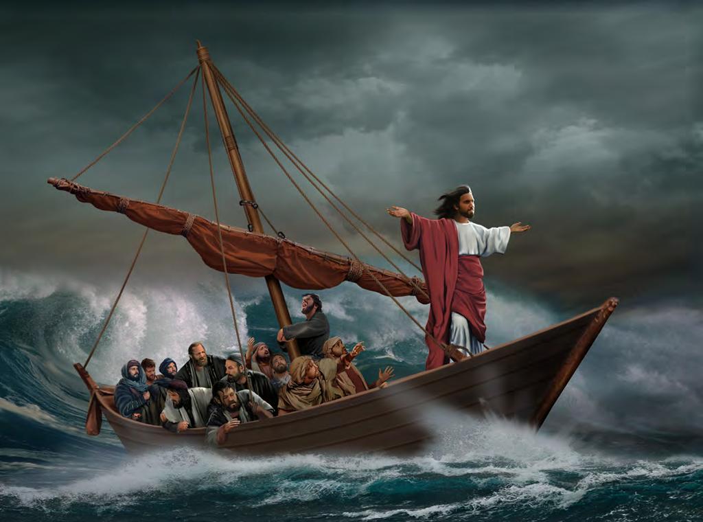UNIT 1 SESSION 1 Jesus Calmed a Storm Jesus Calmed a Storm BASED ON MARK 4:35-41; LUKE 8:22-25 UNIT VERSE Jesus did things