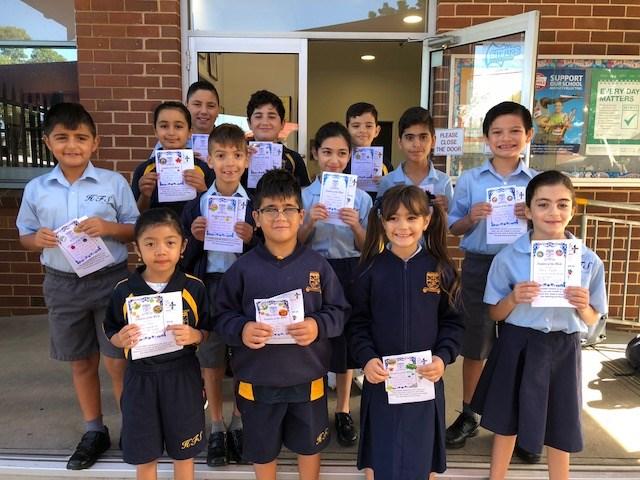 STUDENT AWARDS We congratulate Week 5 Student of the Week Award recipients : Kindy Emelia Lum Rebecca Moussa Year 1 Jeremy Georges Aiden Sorojevic Year 2 Samuel Georges Lauren