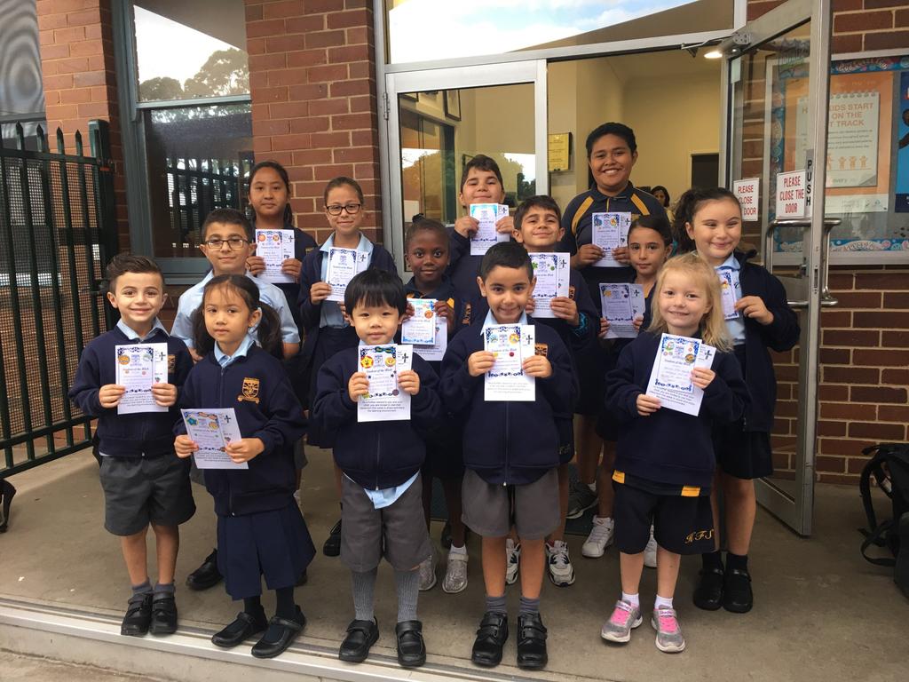 STUDENT AWARDS We congratulate Week 6 Student of the Week Award recipients : Kindy Mia Houshmand Augustine Huang Year 1 Christian El Khoury Isaac Hakko Year 2 Alannah Feher-Hegarty Mary