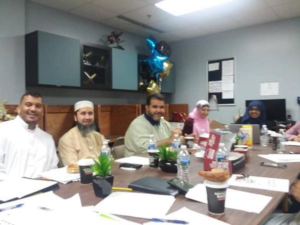 Teacher Workshops With the blessing of Allah SWT, our staff has completed their