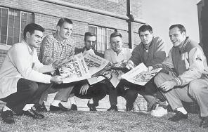 All-America 146 SIX PACK: Tech s national championship team of 1952 featured six firstteam all-america players.