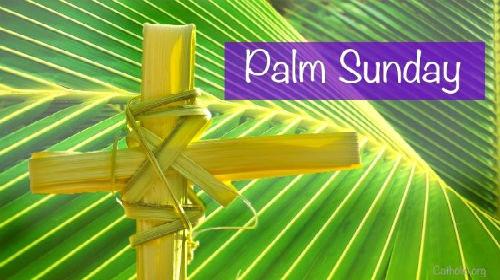 Ken Fleck Holy Week Schedule Passion (Palm) Sunday Blessing of Palms at all Masses April 13 and 14 Procession at all Masses Holy Thursday Celebrated Mass and Procession April