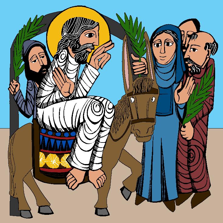 PALM SUNDAY OF THE PASSION OF THE LORD Sacred Days Lord Jesus, you entered Jerusalem amid resounding echoes of praise.