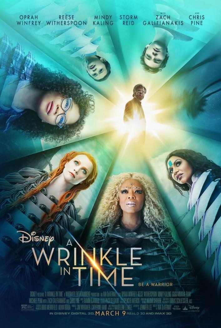 P a g e 3 A Wrinkle in Time Back when we saw Wonder, the youth group decided that A Wrinkle in Time would be our next movie (because I don t pick out good movies).