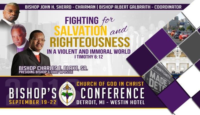Jurisdictional Florida Central Second Ecclesiastical Jurisdiction Women s Conference #Empowerment2016 September 28 th until September
