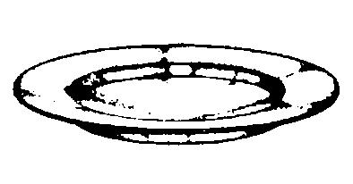 Communion Basket or Plate The vessel used for consecration and distribution of the hosts to the people during the Eucharistic service.