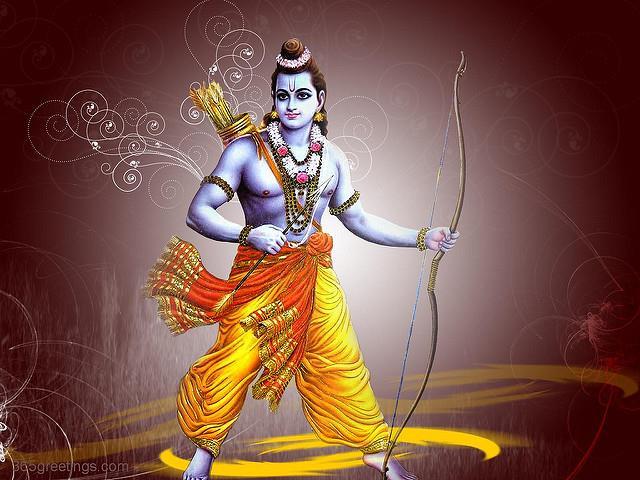 8. RAMA Rama is the model of reason and virtue, and is often considered to be the ideal man due to his compassion, courage, devotion and adherence to