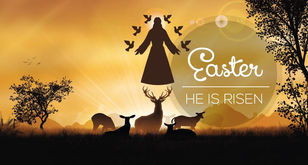 He is Risen! Easter is the greatest feast in the Christian calendar. Today, Christians celebrate the resurrection of Jesus Christ from the dead.