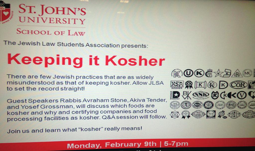 May Hashem give you the koach to continue doing the incredible work that you do. Moshe O. Boroosan Senior Staff Member, St. John s Law Review President, Jewish Law Students Association J.D.