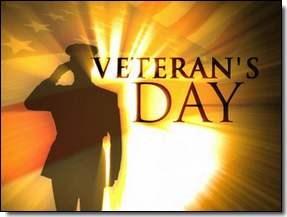 Sun. November 2 Daylight Savings Time Ends Tuesday,November 4 Election Day TuesdayNovember 11 Veterans Day Thurs.