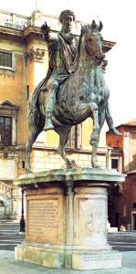 Equestrian statue of Marcus Aurelius Piazza del