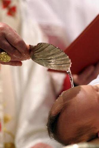 One of the most painful and difficult realities is that there is no provision in the law of the church for a baptized Catholic who is not fully initiated to have any title in a baptismal ceremony.