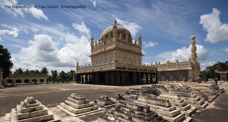II. Mysore Trip Departure time: 6 am 1. Srirangapatna The island fortress of the legendary warrior king Tipu Sultan, Srirangapatna is just 16km from Mysore city.