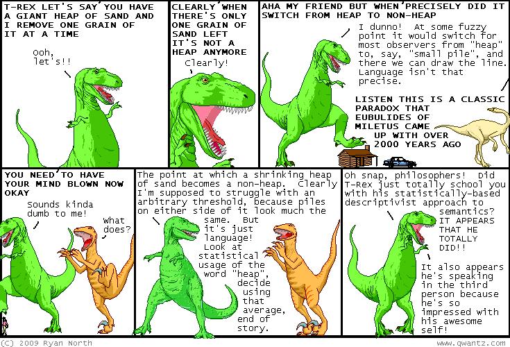 Bonus points: What s wrong with T-Rex s answer?