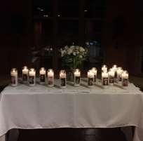 parents from Logan Airport to the retreat center to arranging for candle vigil volunteers to donating Memorial Candles and Comfort Crosses and more.