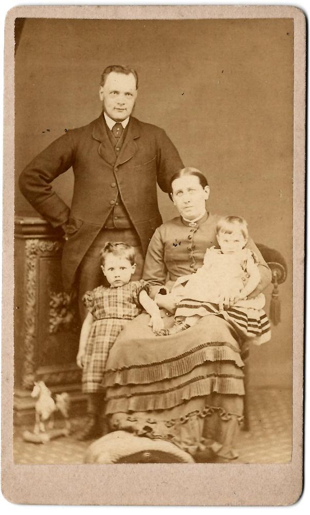 Joseph Spencer Whitham and family c.