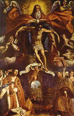 Durante Alberti s Martyrs Picture, 1583, which hangs over the high altar in the Venerable