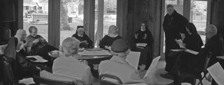NOTES Several members of Episcopal religious orders were with us November 11th - 14th for the CAROA Midwest Focus Group meeting, discussing ways the different communities can work together for mutual