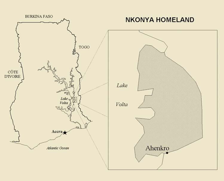 People and Language Detail Report Profile Year: 1996 Language Name: Nkonya ISO Language Code: nko The Nkonya people are located in the Upper Volta region in the