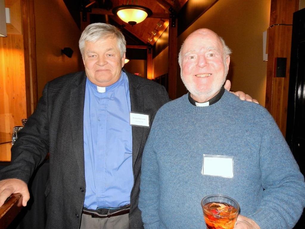 Father Paul Larson (May he rest in peace) and Father Ron