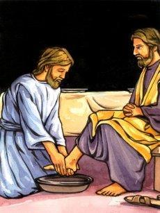 Maundy Thursday Thursday 18 TH April 2019 On the night before his death Jesus had a final meal with his friends. This meal was one of the festival meals for Passover.