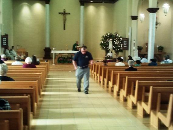 Paul gave a great membership speech for the Knights and Squires. At the end of the 11AM Mass, Fr.