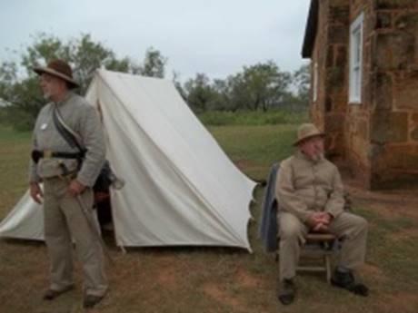 6 Major John Loudermilk Chapter 264 Comanche By Ewell Loudermill I had the honor to participate in a Confederate occupation of Ft. Chadbourne, Texas recently.