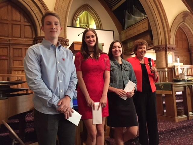 Scholarship Awards 2017... The DMPC Women s Scholarship was originally the Minta Hopkins Ogilvie Scholarship established in memory of the wife of George Ogilvie, a former pastor of the church.