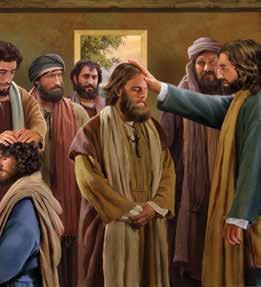 TM THE BIBLE MEETS LIFE: Parents, your child heard the Bible story of the church choosing seven special men to help serve at church.