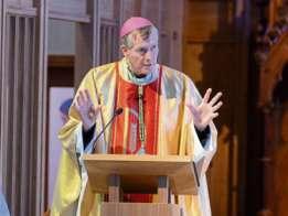 Bishop Denis Nulty celebrated Mass for World Peace in the Cathedral of the Assumption, Carlow on New Year s Day at 11am.