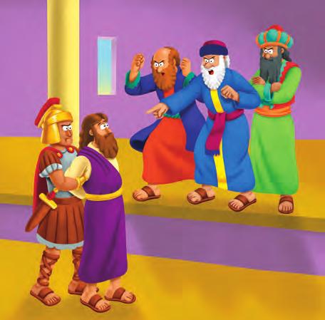Then the high priest stood up. He asked Jesus, Aren t you going to answer? What are these charges that these men are bringing against you? But Jesus remained silent.