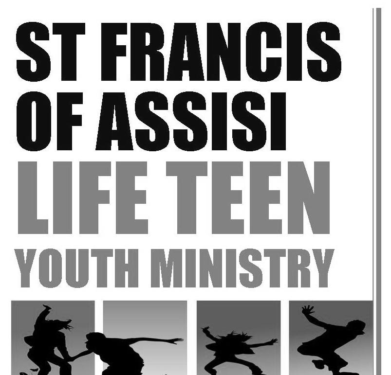Then join us every Sunday for the 5pm Youth Mass Rehearsal starts at 4pm in the church.