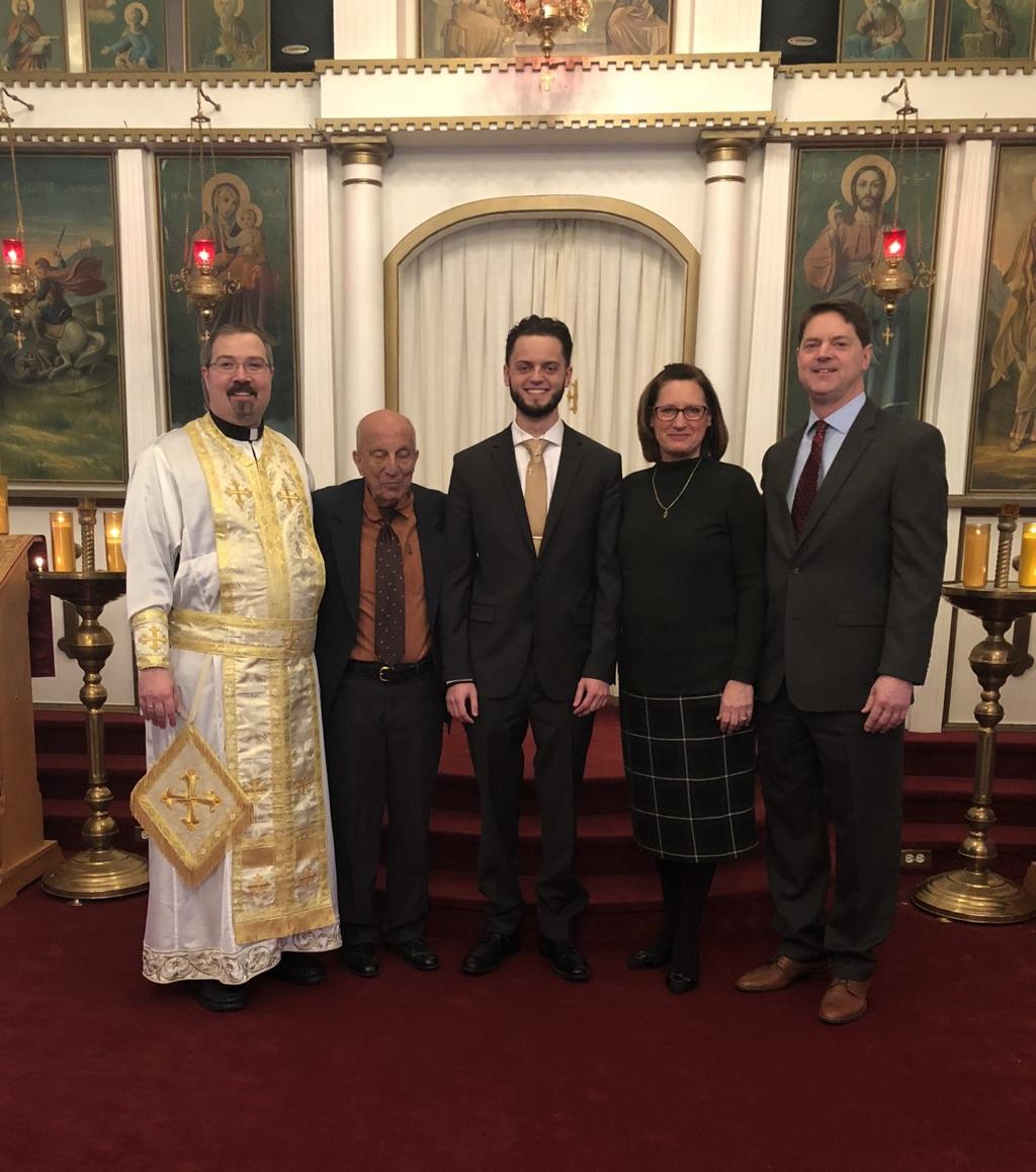 Welcome Home Henry Johnson Chrismated into the Orthodox Church February 3, 2019 5 We recently welcomed Henry Johnson into our parish community, as he was received into the Holy Orthodox Church via
